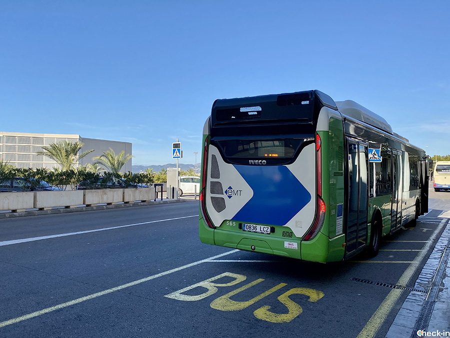 Percorso, orari e costo biglietti per autobus A1 tra Aeroporto e centro di Palma di Maiorca