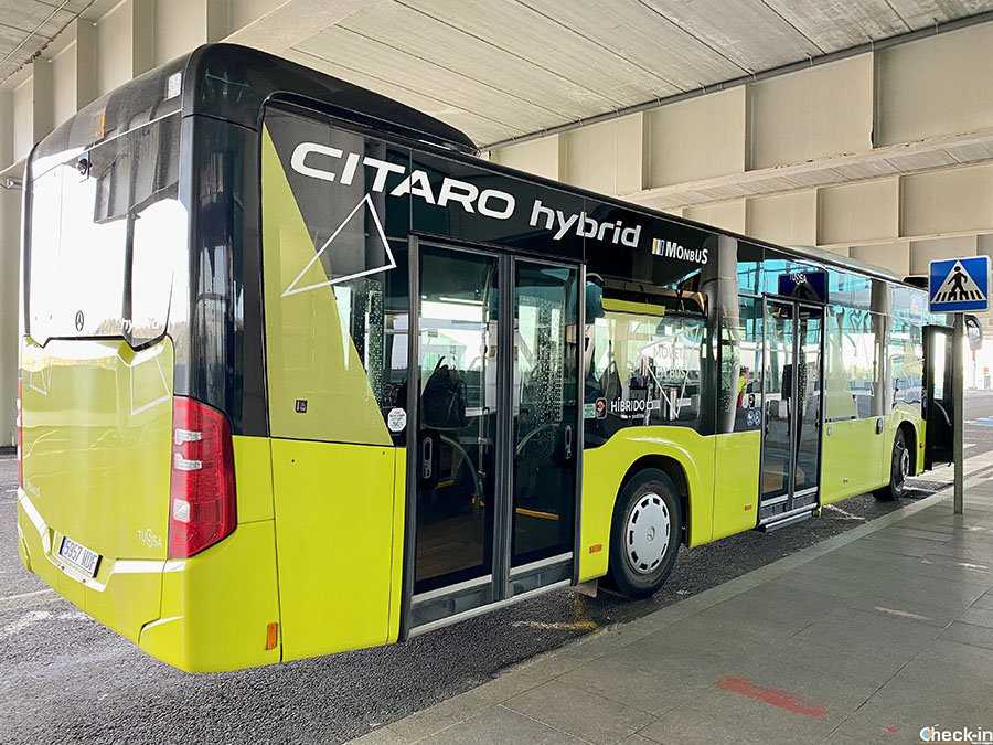 Informazioni collegamenti Aeroporto di Santiago di Compostela e centro città - Autobus linea 6A