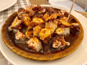 8 piatti tipici della Galizia: polpo a feira