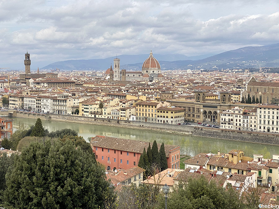 8 luoghi panoramici sul centro storico di Firenze: Piazzale Michelangelo
