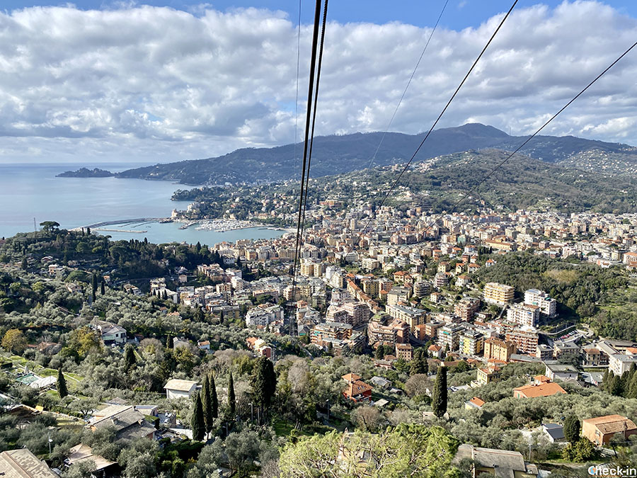 Trekking da fare partendo da Rapallo - Funivia di Montallegro (Liguria)