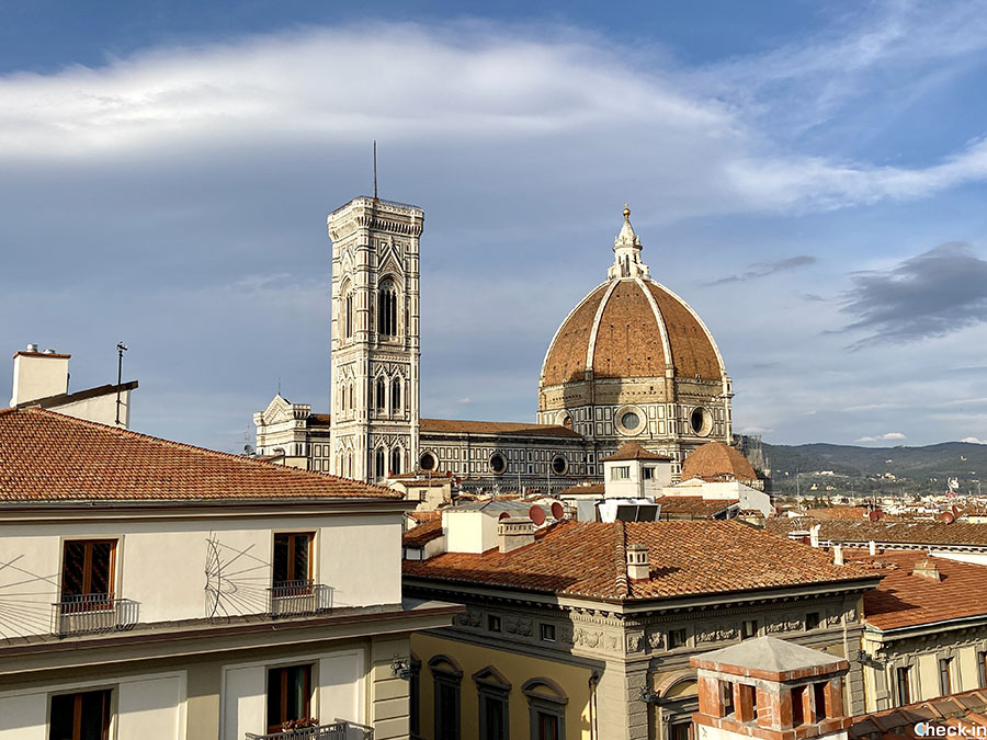 8 punti panoramici a Firenze: vista sul Duomo dal bar-ristorante della Rinascente