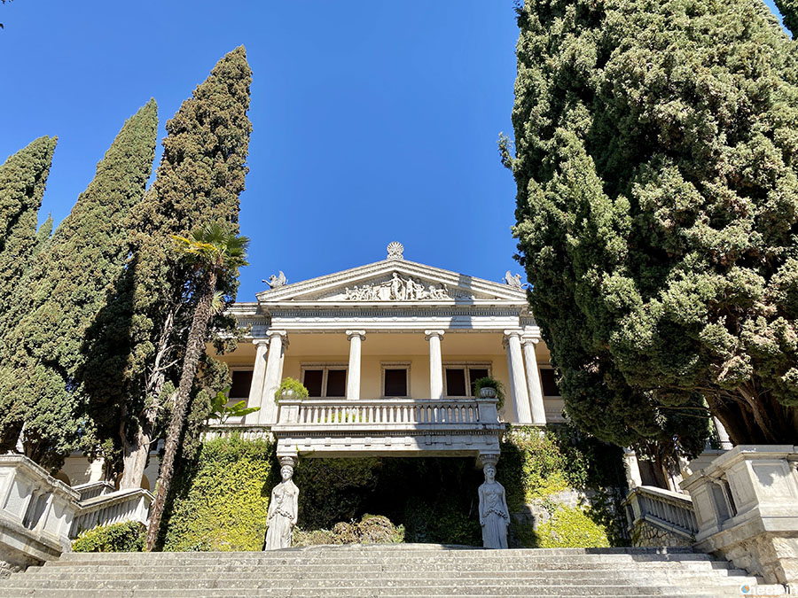 Luoghi del nazismo sulle rive del Garda: Villa Alba a Gardone Riviera