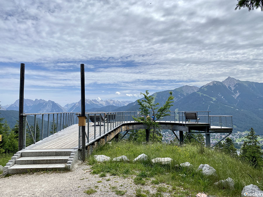 Luoghi da non perdere a Seefeld (Tirolo): piattaforma panoramica Brunschkopf