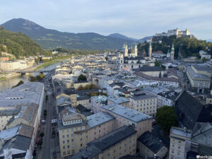9 punti panoramici di Salisburgo: ascensore del colle Mönchsberg