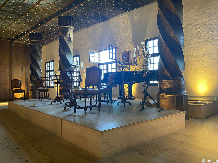 Fortezza di Salisburgo, i luoghi della visita: Sala Dorata "Goldener Saal"