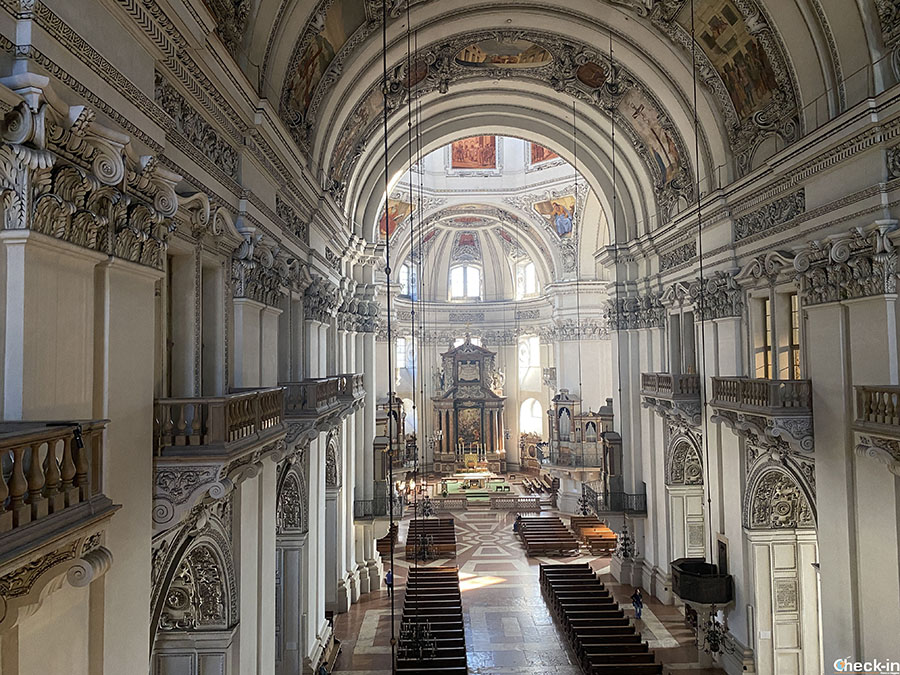 Itinerario, orari, biglietti online del DomQuartier (Salisburgo) - Tribuna dell'organo del Duomo