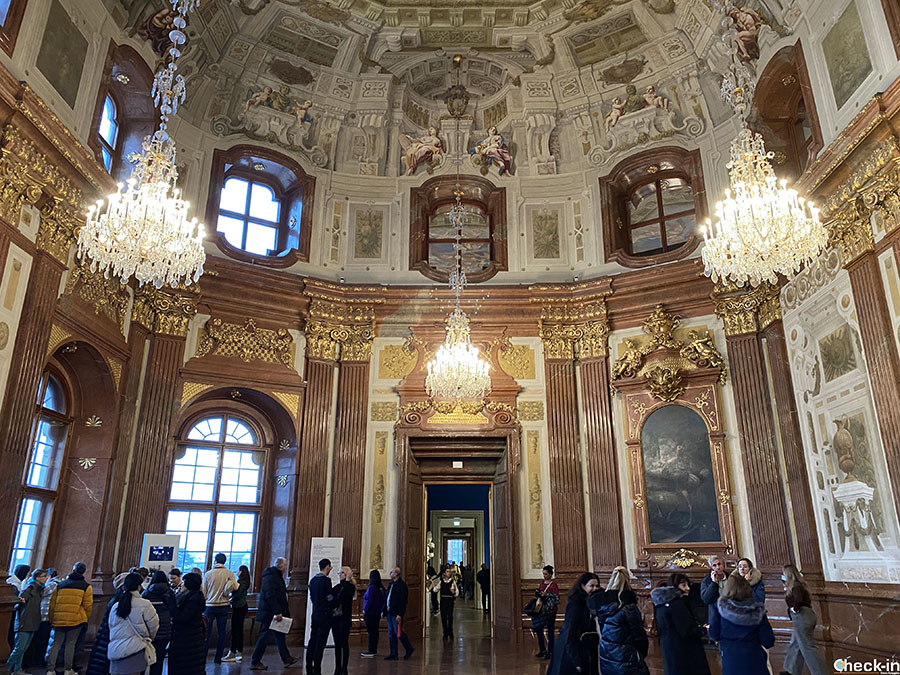 Marble Hall, luogo di nascita della Repubblica di Austria - Belvedere Superiore di Vienna