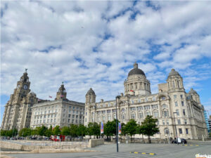 Cosa vedere a Liverpool: edifici "Tre grazie" sul Waterfront