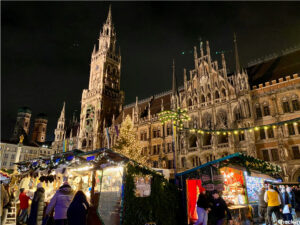 Marienplatz, sede dei Mercatini di Natale più belli di Monaco