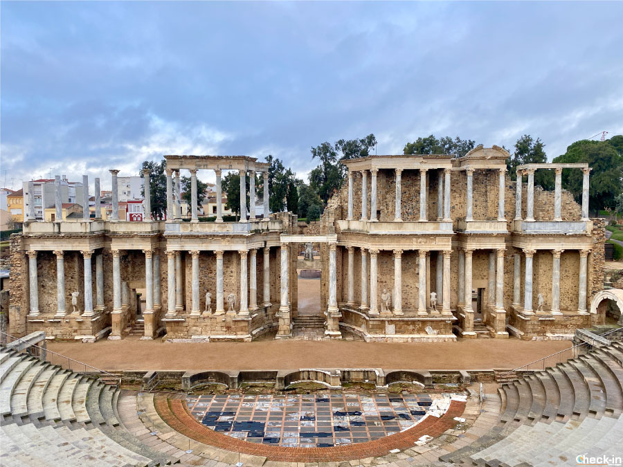 Teatro Romano di Mérida (Estremadura), sito Patrimonio UNESCO