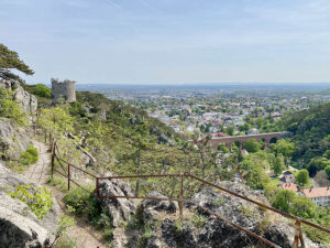 The Black Tower (Schwarzerturm) in Mödling, Lower Austria