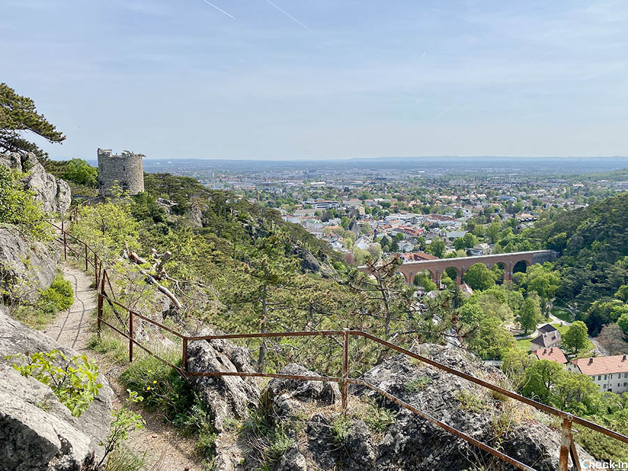 The Black Tower (Schwarzerturm) in Mödling, Lower Austria