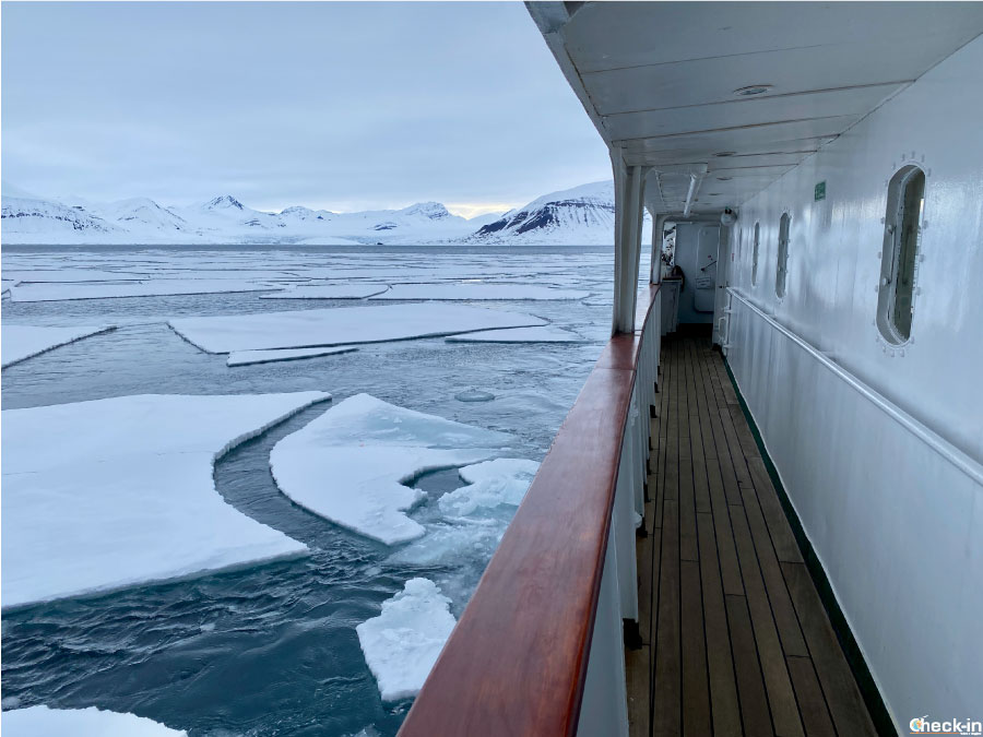 Navigando tra il pack del Mar Glaciale Artico con Hurtigruten Svalbard