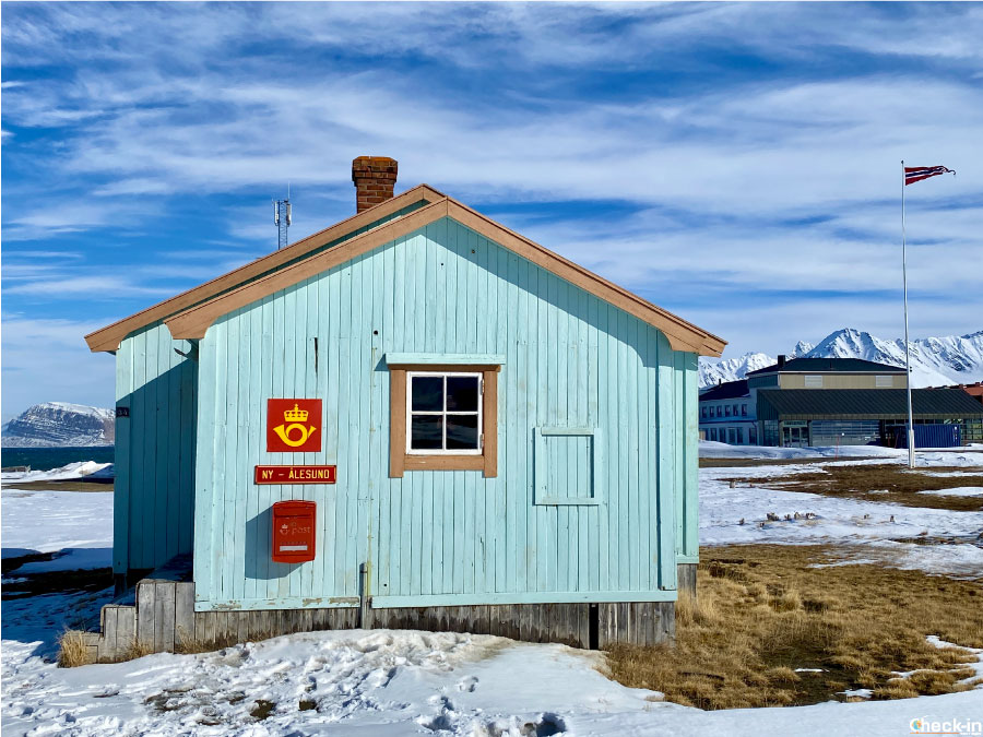 Ufficio postale di Ny-Ålesund, il più settentrionale del mondo