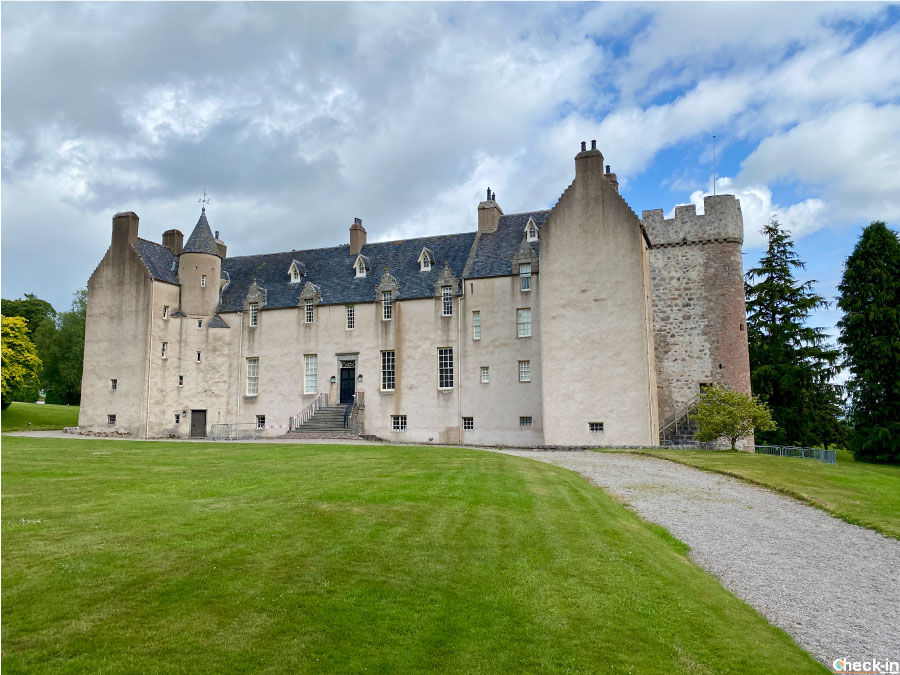 Viaggio nell'Aberdeenshire (Scozia) e visita del Drum Castle, nella Royal Deeside