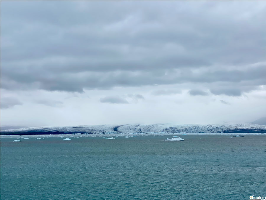 Il ghiacciaio Breidamerkurjokull nel Parco Nazionale del Vatnajöküll