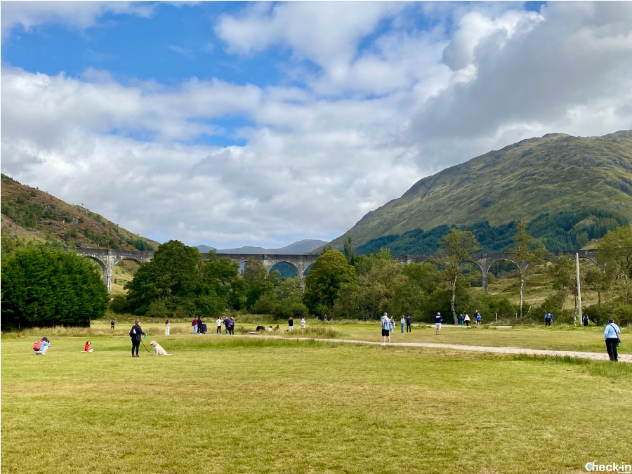 Orari e punti panoramici per vedere il treno di Harry Potter a Glenfinnan