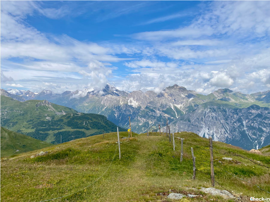 5 trekking da fare nella Wipptal: monte Eggerberg con la funivia Bergeralm