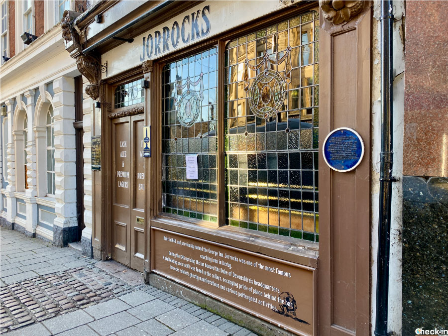 Tour dei ribelli giacobiti nel centro storico di Derby (West Midlands, Inghilterra)