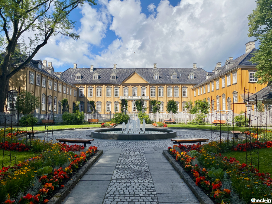 La residenza reale Stiftsgården a Trondheim (Norvegia)