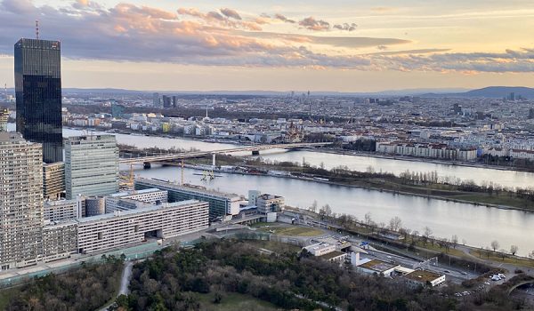 Best views from above in Vienna: the Danube Tower