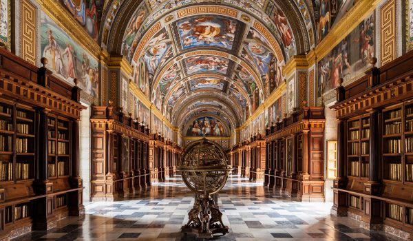La Biblioteca del Monastero de El Escorial - Spagna