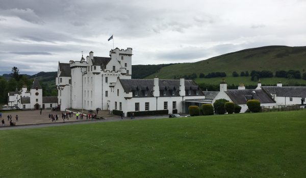 Scorcio di Blair Castle, Scozia