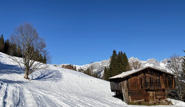 Stupendo paesaggio invernale dall'Austria - Ellmau, Wilder Kaiser (Tirolo)