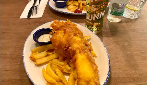 Ristorante Landy's in centro a Edimburgo: fish & chips e non solo