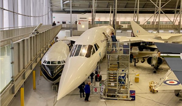 I luoghi dove vedere il Concorde nel Regno Unito: il museo di Duxford vicino a Cambridge