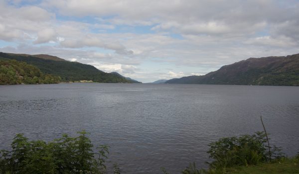 Panorama su Loch Ness a Fort Augustus - Highlands, Scozia