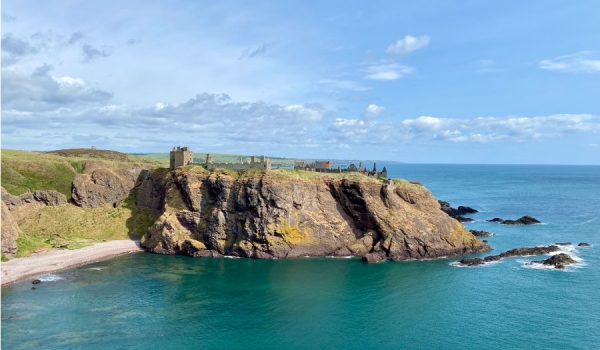 3 camminate costiere da fare nell'Aberdeenshire: il Dunnottar Castle da Stonehaven