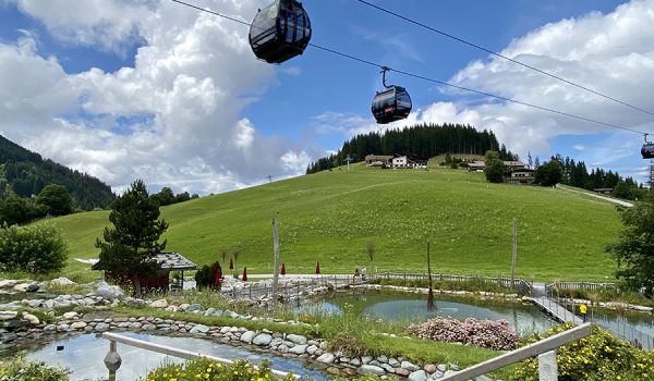 Impianto cabinovia Hexenwasser-Hohe Salve a Söll - Wilder Kaiser, Tirolo