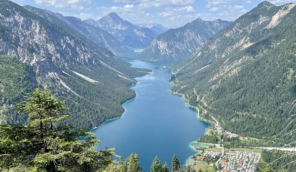 Laghi balneabili più belli del Tirolo: Plansee, vicino a Reutte