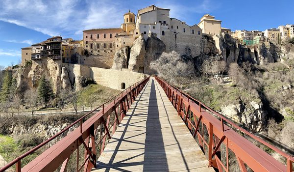 Foto delle Casas Colgadas e del ponte San Pablo di Cuenca