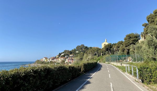 Percorso pista ciclopedonale del Ponente, da Ospedaletti a San Lorenzo al Mare: tappa a Bussana Nuova
