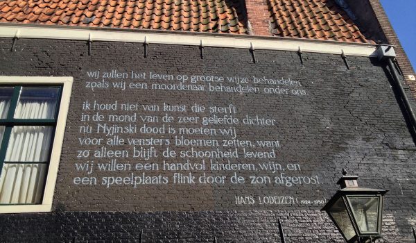 Le poesie sui muri di Leiden
