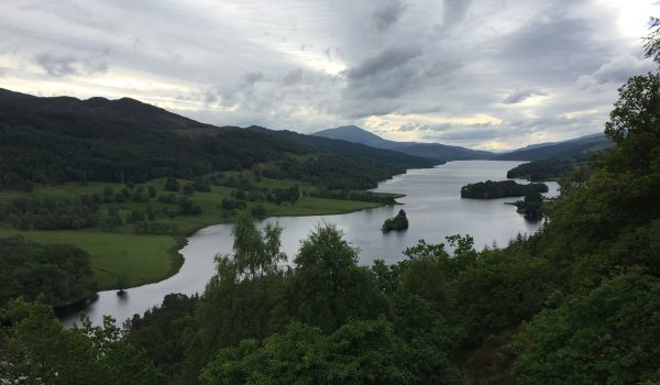 Queen's View in Perthshire, Scotland