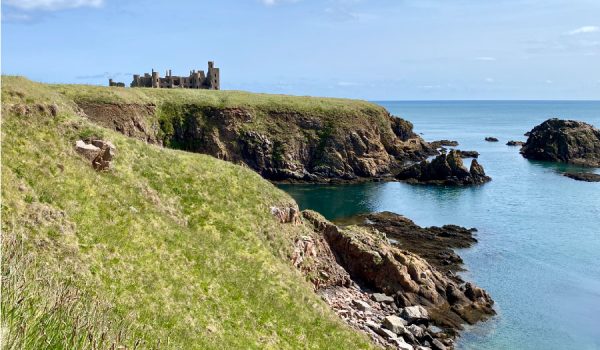 Castelli dell'Aberdeenshire da vedere: lo Slains Castle a Cruden Bay (Scozia)