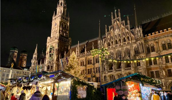 Marienplatz, sede dei Mercatini di Natale più belli di Monaco