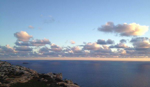 Tramonto su Malta ammirato alle Dingli Cliffs